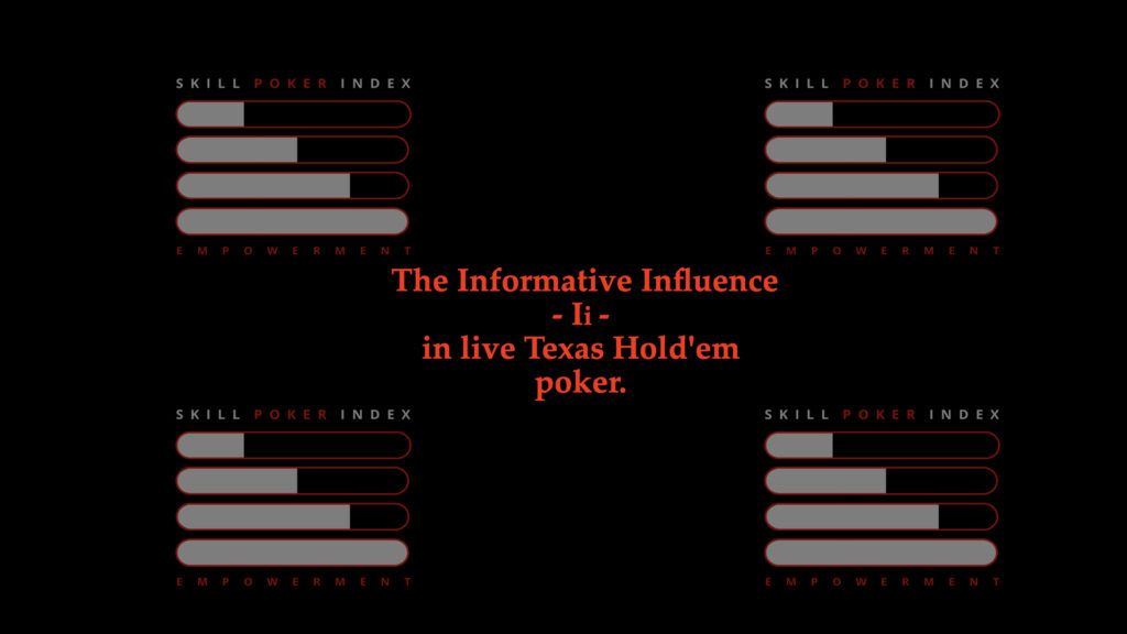 Copertina art.19 Informative Influence - Ii - skill poker index in allinchannel.com