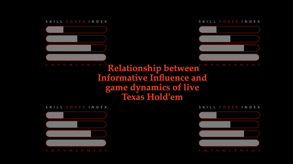 Copertina art.20 Informative Influence Skill Poker Index in allinchannel.com