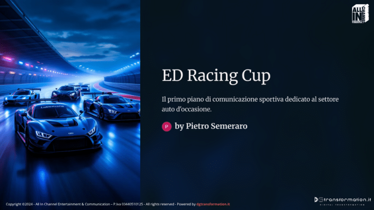 ED Racing Cup: il campionato che trasforma le concessionarie d’auto usate in protagoniste del marketing sportivo