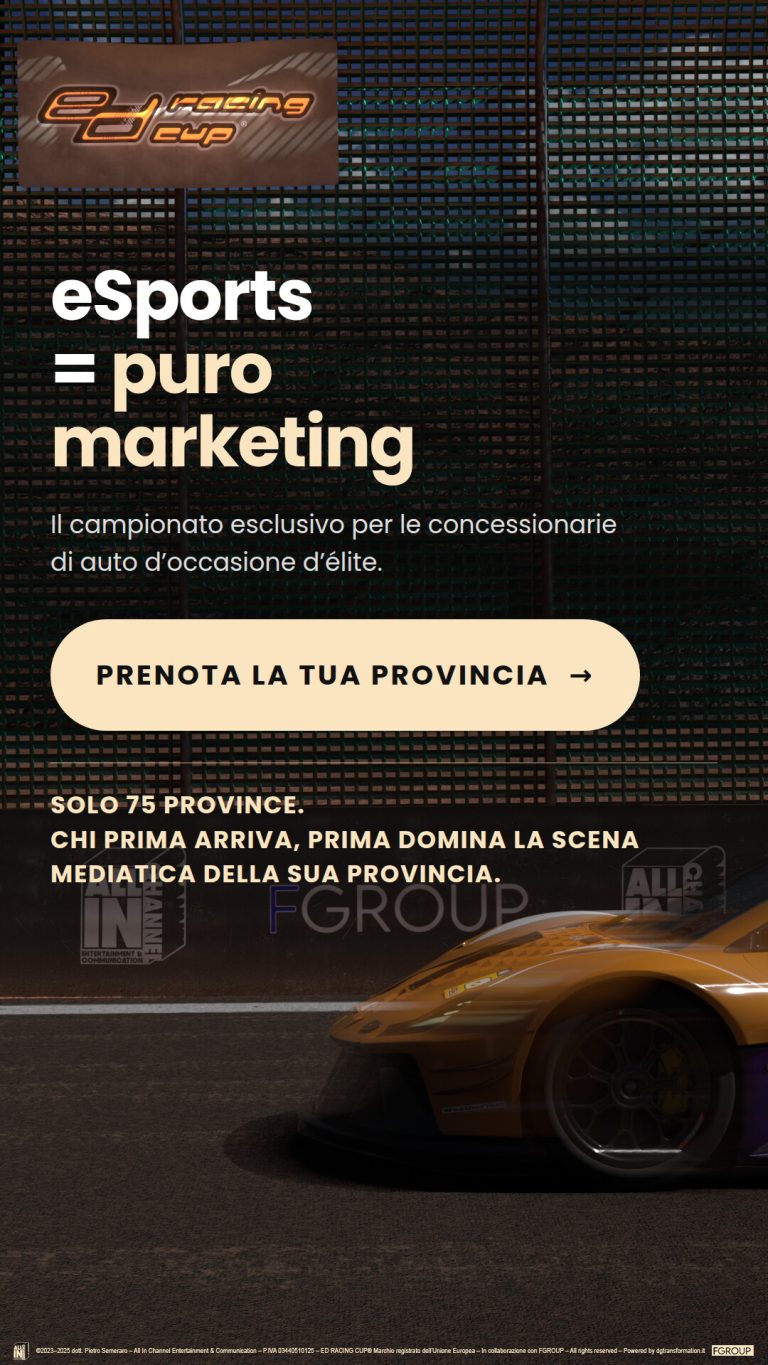 ED Racing Cup, il campionato eSports per le concessionarie di auto d'occasione