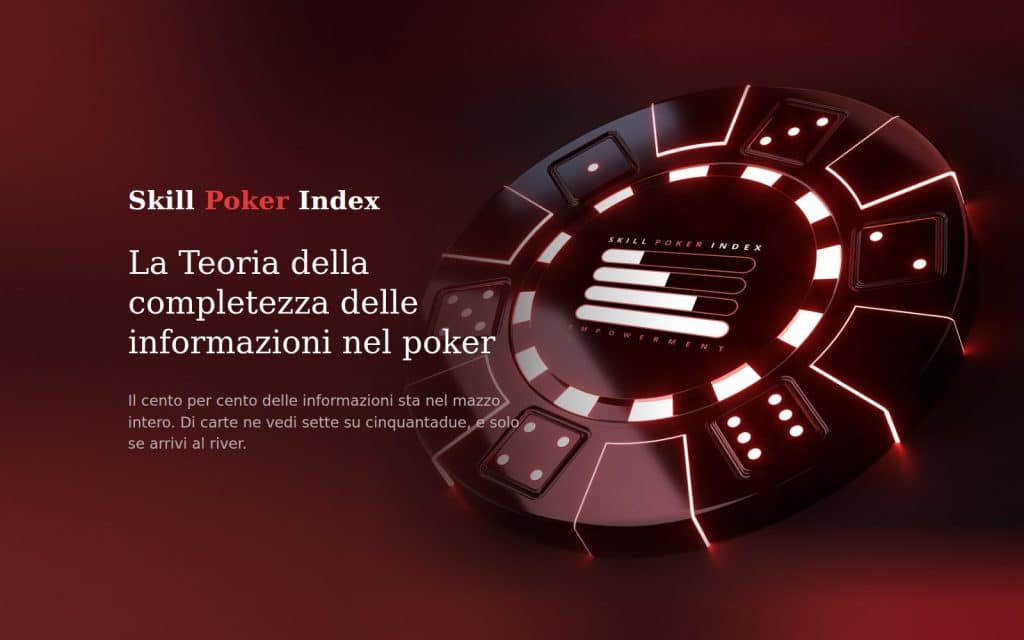La Teoria della completezza delle informazioni nel poker