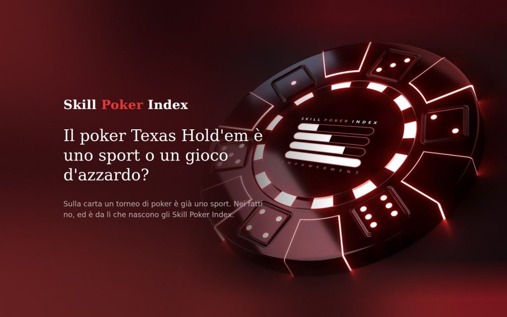 Il poker Texas Hold'em è uno sport o un gioco d'azzardo?